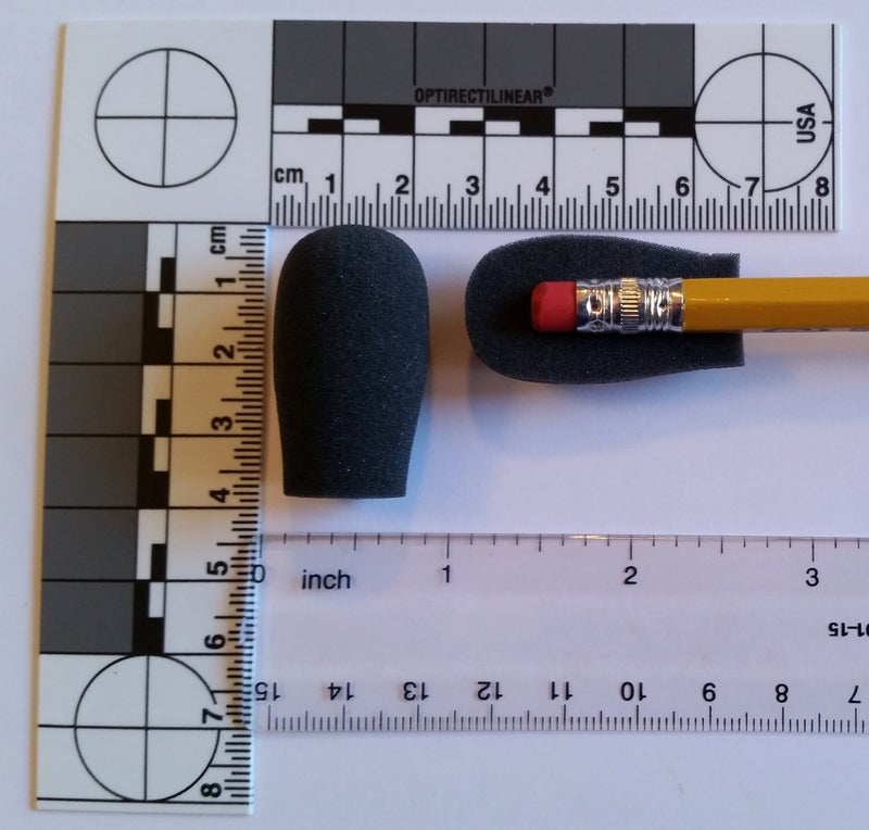 Compete Audio BS30 foam replacement microphone windscreens (microphone covers) (2-pack) for use with Bose Aviation, BlueParrott trucker headsets - Image 1